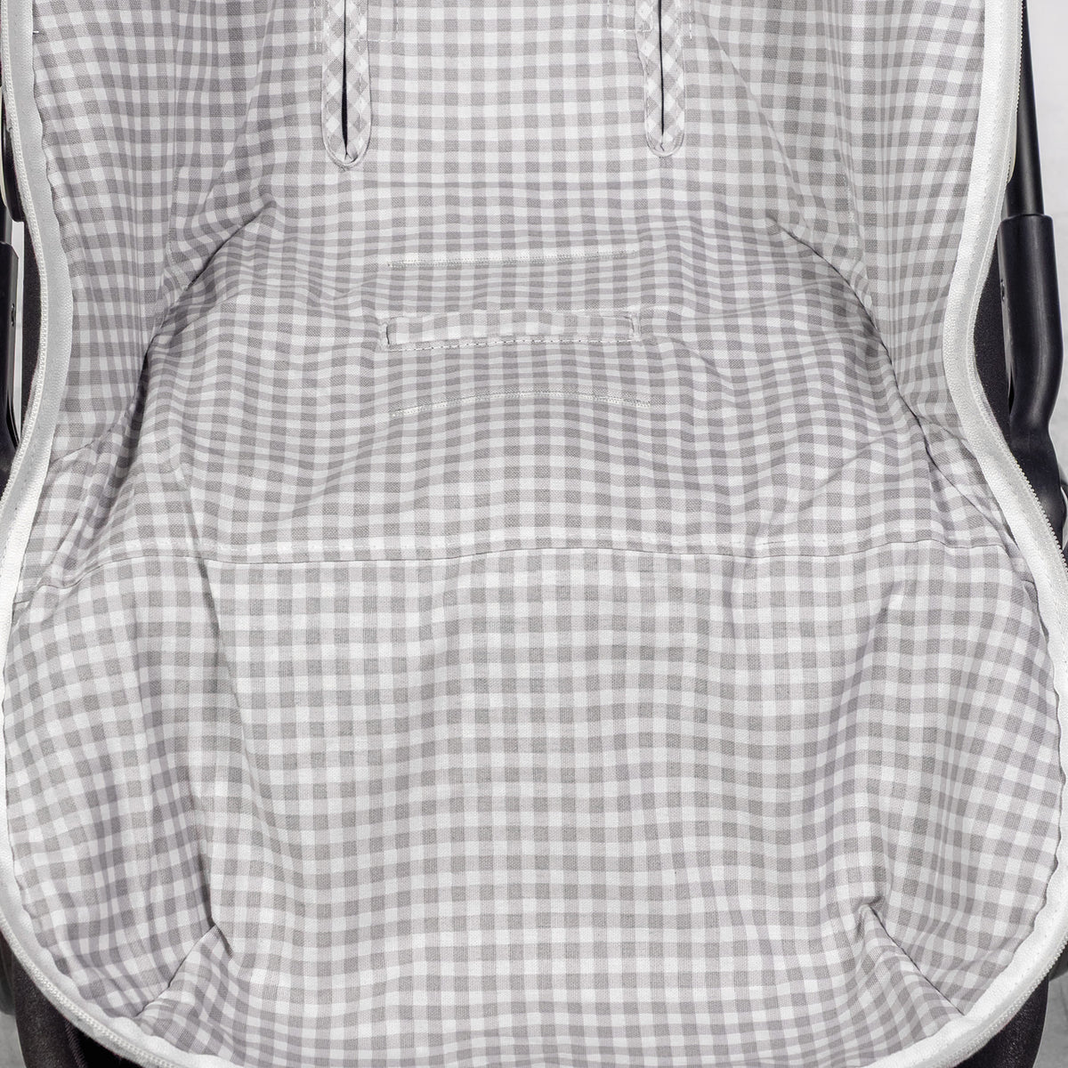 Saco Silla I Love Vichy Cuadro Gris Entretiempo