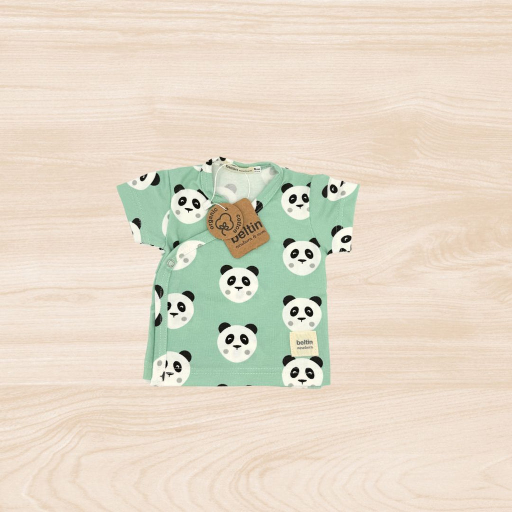 Conjunto manga corta y ranita TOMY MINT
