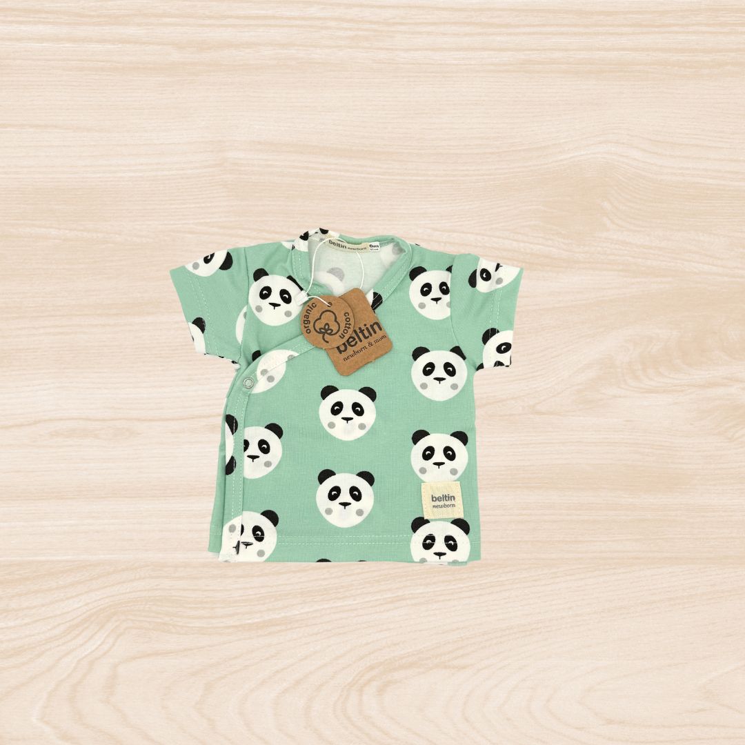 Conjunto manga corta y ranita TOMY MINT