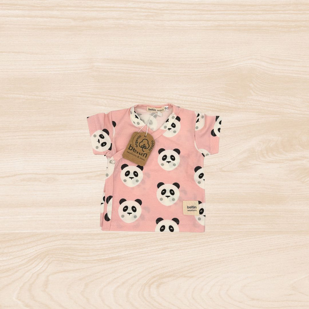 Conjunto manga corta y ranita TOMY ROSA