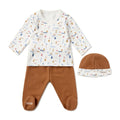Conjunto Recién Nacido Primera Puesta TOUS Geome Beige