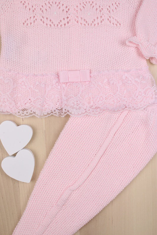 Conjunto PURA DELICADEZA Bordado a mano