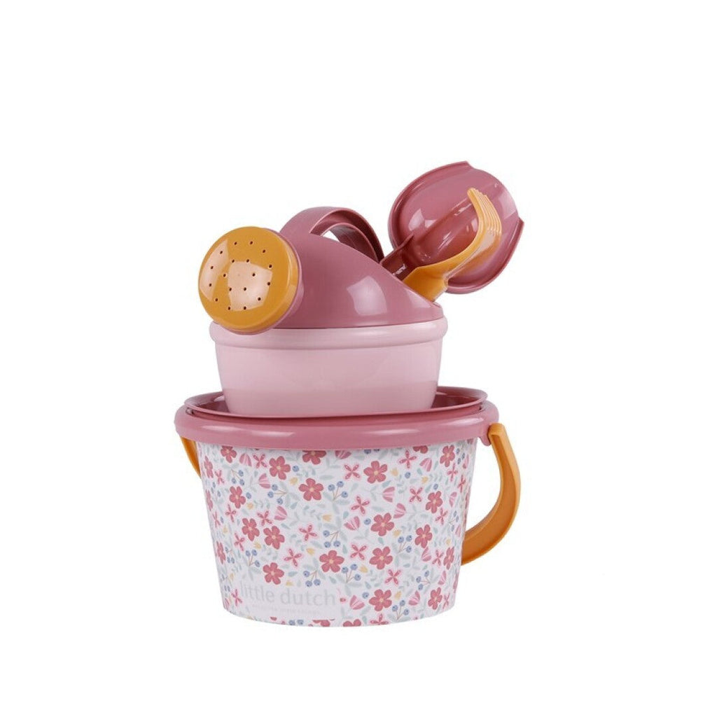 SET PLAYA 5 PIEZAS FLORES LITTLE DUTCH