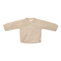 Cardigan cruz punto Beige suave Melee