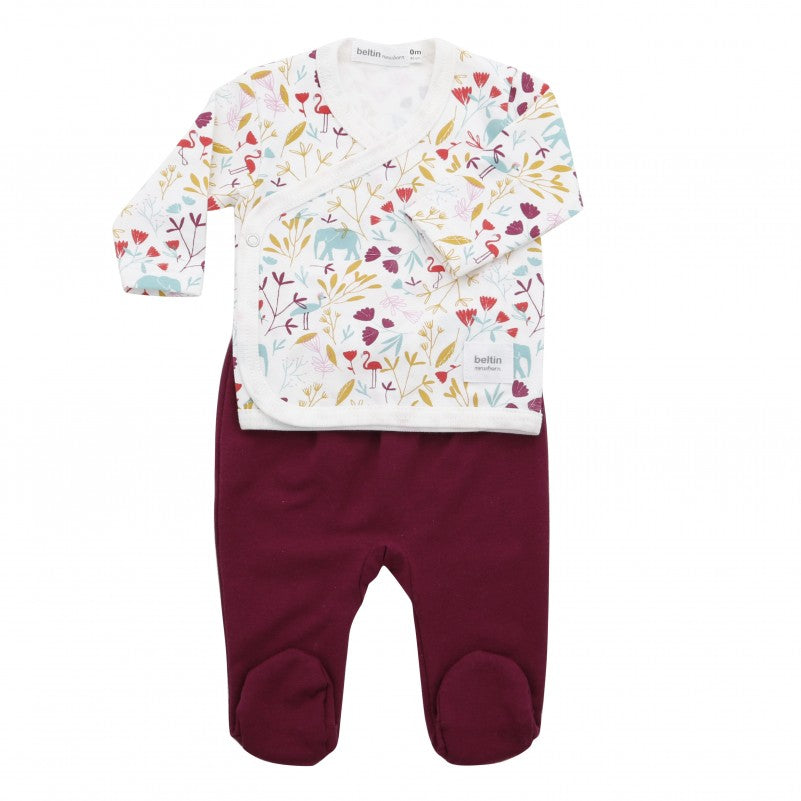 Conjunto recién nacido FLORES