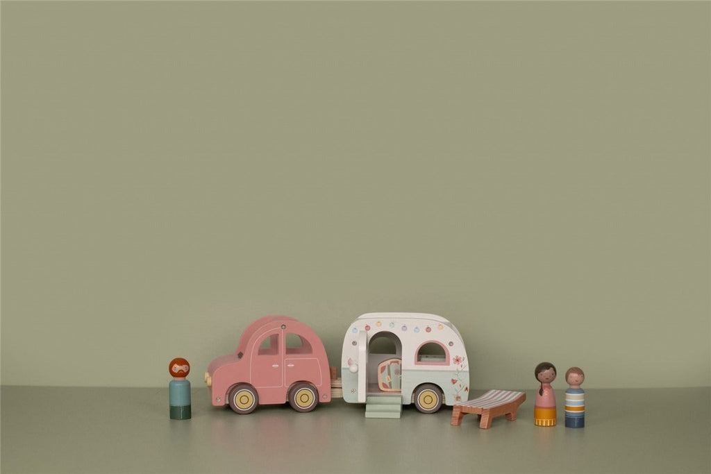 SET COCHE Y CARAVANA FSC LITTLE DUTCH