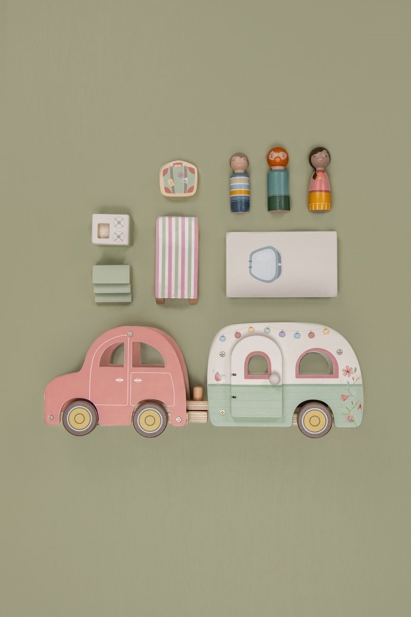 SET COCHE Y CARAVANA FSC LITTLE DUTCH